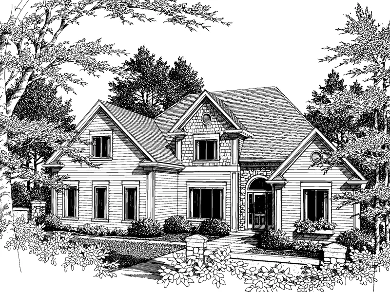 Howell European Home Plan 013D-0113 - Search House Plans and More