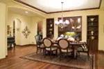 Luxury House Plan Dining Room Photo 01 - Natchez Luxury Craftsman Home 013D-0178 - Shop House Plans and More