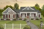 Front of Home - April Acres Ranch Home 013D-0200 - Search House Plans and More