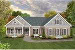 Front of Home - Bedford Bay 013D-0224 - Search House Plans and More