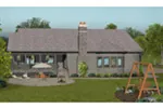 Rear Photo 01 - Thoroughgood One-Story Home 013D-0237 - Shop House Plans and More