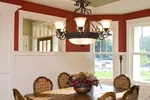 Prairie House Plan Dining Room Photo 01 - Clarksdale Luxury Home 013S-0008 - Search House Plans and More