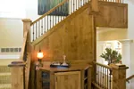 Prairie House Plan Stairs Photo 02 - Clarksdale Luxury Home 013S-0008 - Search House Plans and More