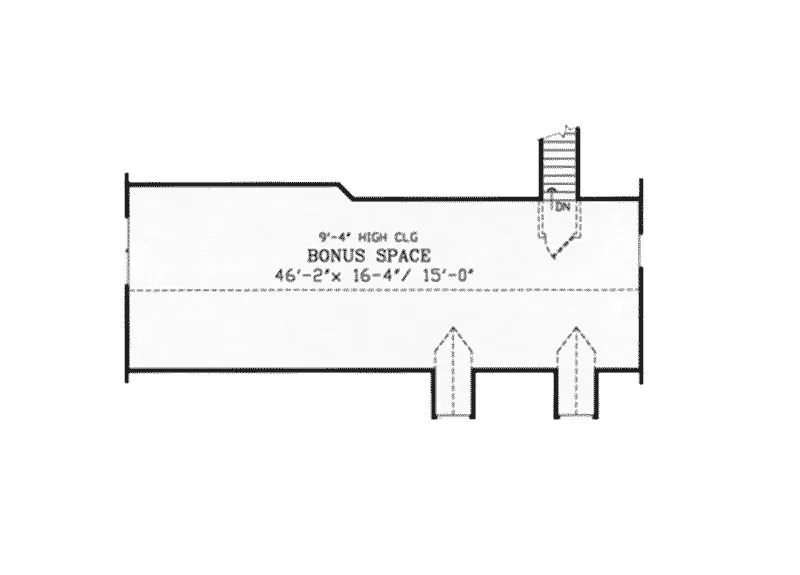 Arts & Crafts House Plan Bonus Room - Callaway Farm Country Home 016D-0049 - Search House Plans and More