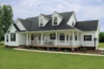 Arts & Crafts House Plan Front Photo 02 - Callaway Farm Country Home 016D-0049 - Search House Plans and More