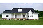 Country House Plan Rear Photo 01 - Richmond Creek Country Home 016D-0110 - Shop House Plans and More