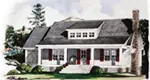 Country House Plan Front of Home - 019D-0035 - Shop House Plans and More