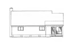 Country House Plan Rear Elevation - 019D-0035 - Shop House Plans and More