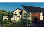 Ranch House Plan Side View Photo - 019D-0045 - Shop House Plans and More