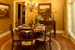 Luxury House Plan Dining Room Photo 01 - Darby Hill European Style Home 019S-0003 - Search House Plans and More