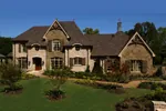 Rustic Two-Story Craftsman Home Design