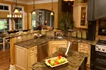 Luxury House Plan Kitchen Photo 01 - Darby Hill European Style Home 019S-0003 - Search House Plans and More