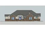 Southwestern House Plan Front Image of House - 019S-0005 - Shop House Plans and More