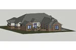 Southwestern House Plan Side View Photo - 019S-0005 - Shop House Plans and More