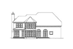 Neoclassical House Plan Rear Elevation - 019S-0012 - Shop House Plans and More