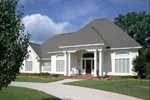 Florida House Plan Front Photo 02 - Knights Manor European Home 020D-0266 - Search House Plans and More