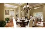 Country House Plan Dining Room Photo 01 - Layton Country Craftsman Home 020D-0344 - Shop House Plans and More