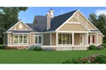 Country House Plan Rear Photo 01 - Layton Country Craftsman Home 020D-0344 - Shop House Plans and More