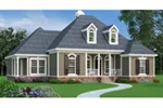 Lowcountry House Plan Front of House 020D-0345