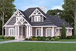 Craftsman House Plan Front Photo 01 - Bambury Tudor Craftsman Home 020D-0346 - Search House Plans and More