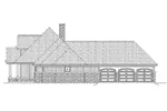 Craftsman House Plan Right Elevation - Bambury Tudor Craftsman Home 020D-0346 - Search House Plans and More