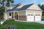 Traditional House Plan Front Photo 02 - Simeon Tudor Home 020D-0350 - Shop House Plans and More