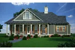 Traditional House Plan Front of Home - Harpers Grove Country Home 020D-0357 - Search House Plans and More