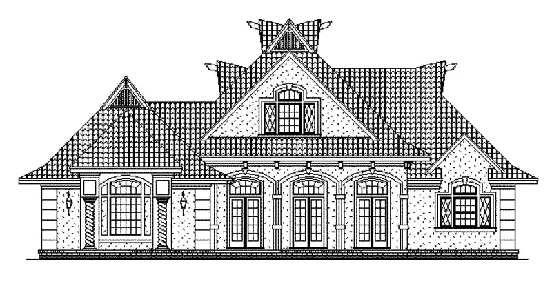 Front Elevation - Noralie Country Home 020D-0360 - Shop House Plans and More