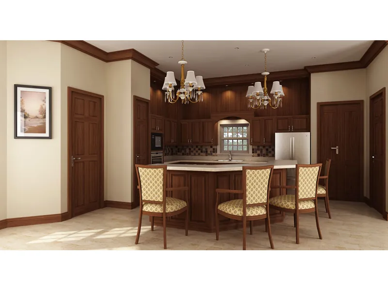 Kitchen Photo 01 - Smith Creek Traditional Home 020D-0362 - Shop House Plans and More