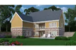 Rear Photo 01 - Smith Creek Traditional Home 020D-0362 - Shop House Plans and More