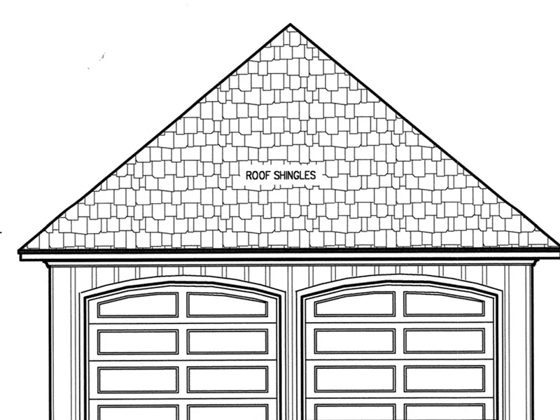 Southern House Plan Garage Photo - Sophie Spring Acadian Home 020D-0363 - Shop House Plans and More