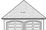 Southern House Plan Garage Photo - Sophie Spring Acadian Home 020D-0363 - Shop House Plans and More