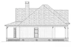 Southern House Plan Left Elevation - Sophie Spring Acadian Home 020D-0363 - Shop House Plans and More