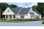 Ranch House Plan Front of House 020D-0365