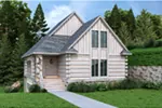 Cabin & Cottage House Plan Front Photo 03 - 020D-0403 - Shop House Plans and More