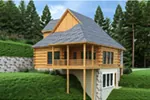 Cabin & Cottage House Plan Rear Photo 01 - 020D-0403 - Shop House Plans and More