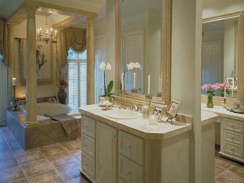 Arts & Crafts House Plan Master Bathroom Photo 01 - Wembleton Traditional Home 020S-0004 - Shop House Plans and More