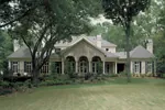 Arts & Crafts House Plan Rear Photo 01 - Wembleton Traditional Home 020S-0004 - Shop House Plans and More