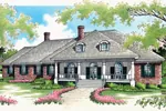 Cape Cod & New England House Plan Front of Home - Watts Place Luxury Home 020S-0017 - Shop House Plans and More