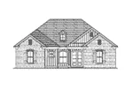 Country French House Plan Front Elevation - 024D-0817 - Shop House Plans and More