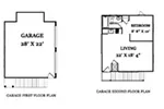 Acadian House Plan Garage Photo - 024D-0820 - Shop House Plans and More