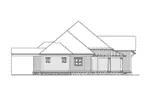 Acadian House Plan Left Elevation - 024D-0820 - Shop House Plans and More