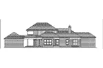 Lowcountry House Plan Right Elevation - Chamberland Southern Home 024D-0821 - Search House Plans and More