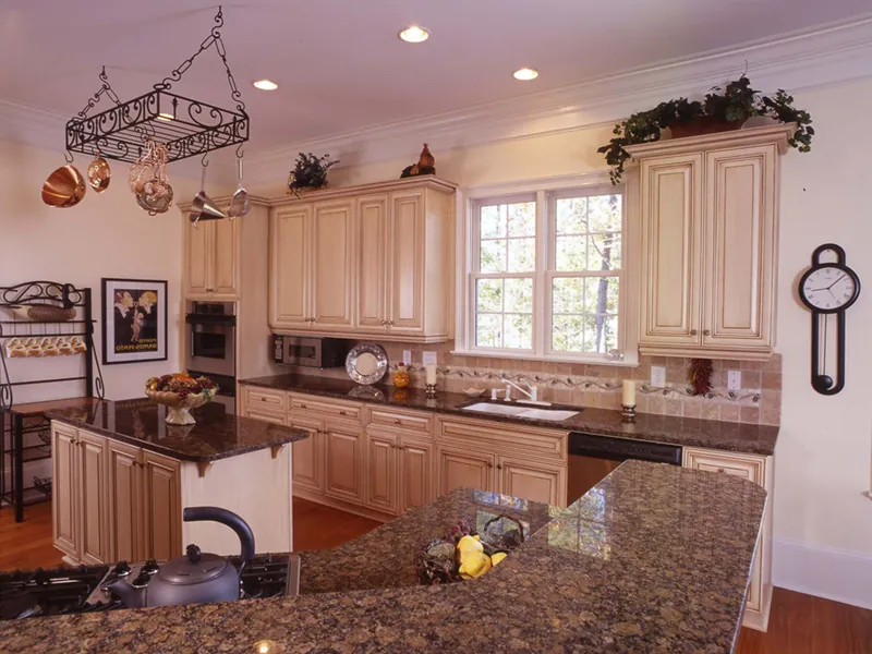 Southern House Plan Kitchen Photo 04 - Gulfview Lowcountry Home 024S-0010 - Search House Plans and More