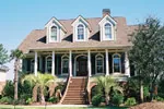 Cape Cod & New England House Plan Front Photo 01 - Low Country Home Plans | Southern Low Country House Plans