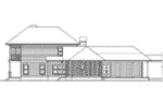 Lowcountry House Plan Left Elevation - Cottonlane Lowcountry Home 024S-0028 - Search House Plans and More