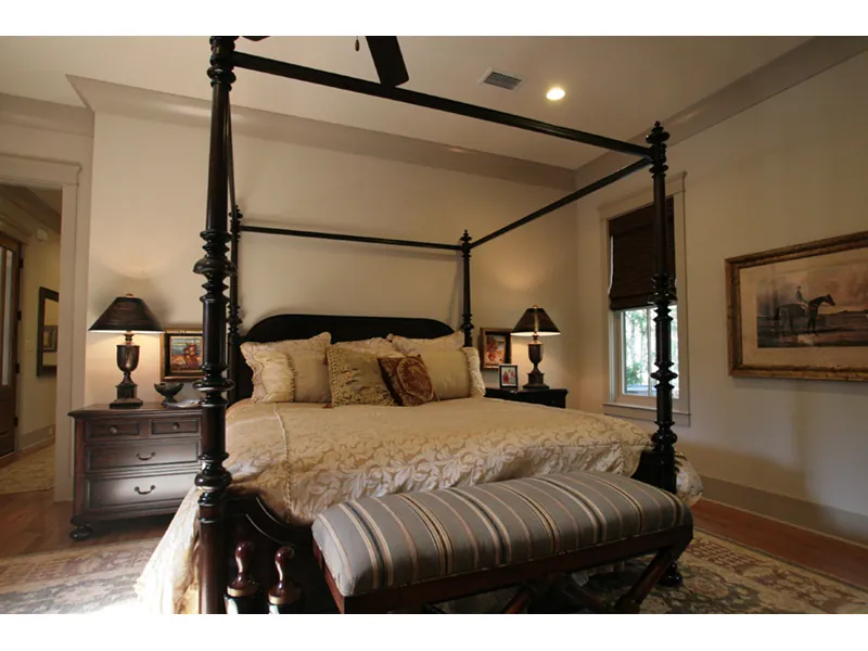 Lowcountry House Plan Master Bedroom Photo 05 - Cottonlane Lowcountry Home 024S-0028 - Search House Plans and More