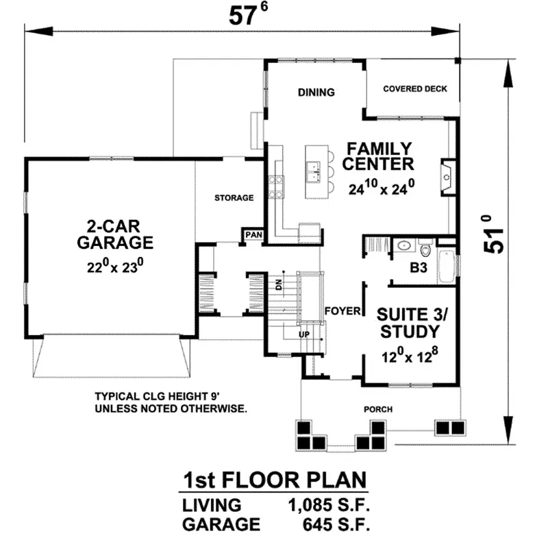 Rustic House Plan First Floor - Koberg Craftsman Home 026D-1901 - Search House Plans and More