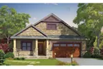 Traditional House Plan Front of Home - Denis Shingle Craftsman Home 026D-1907 - Search House Plans and More