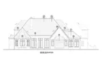 Luxury House Plan Rear Elevation - 026D-1911 - Shop House Plans and More